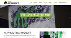 Desktop Screenshot of crossfitincredible.com